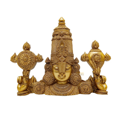 Brass Tirupati Balaji Face Wall Hanging 20 inches