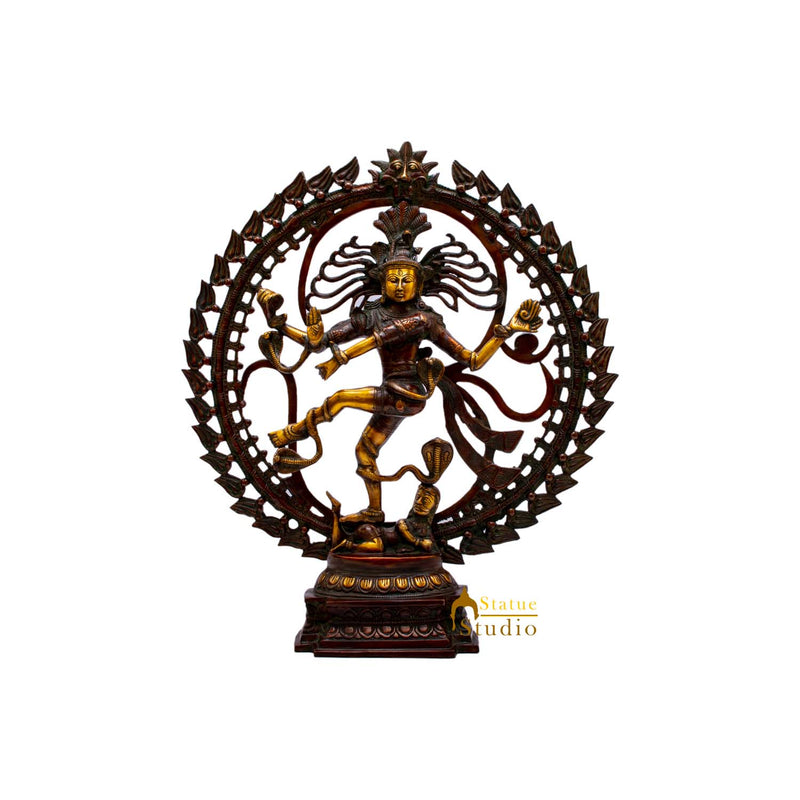 Brass Nataraja Dancing Shiva Statue For Decor And Gifting 2 Feet