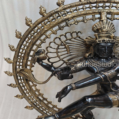 Brass Large Nataraja Statue Showpiece For Home Decor 4 Feet