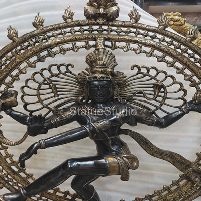 Brass Large Nataraja Statue Showpiece For Home Decor 4 Feet