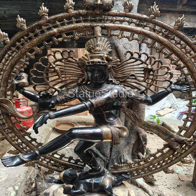 Brass Large Nataraja Statue Showpiece For Home Decor 4 Feet