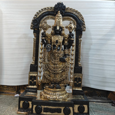 Brass Tirupathi Balaji Idol Large Size 5 Feet