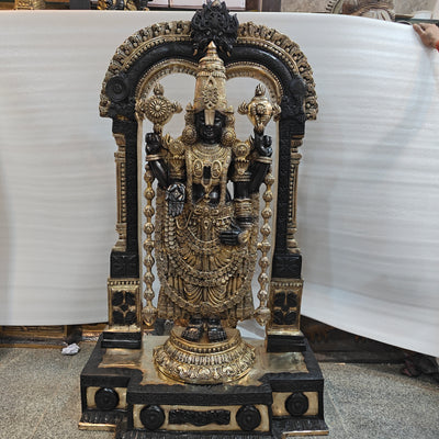 Brass Tirupathi Balaji Idol Large Size 5 Feet