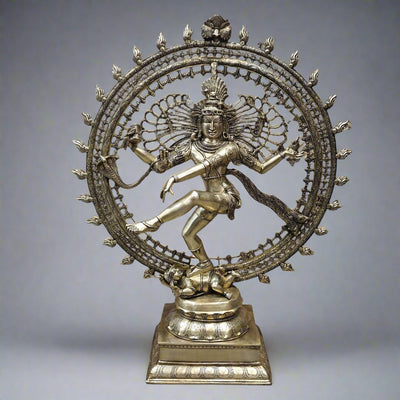 Brass Large Nataraja Statue For Home Decor 4 Feet