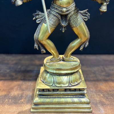 Brass Goddess Kali Mata Idol As Bhairavi 2 Feet