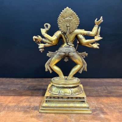 Brass Goddess Kali Mata Idol As Bhairavi 2 Feet