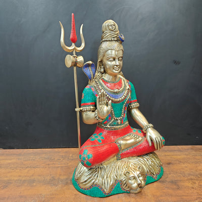 Brass Large Shiva Statue 3 Feet