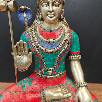 Brass Large Shiva Statue 3 Feet