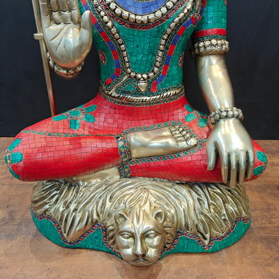 Brass Large Shiva Statue 3 Feet