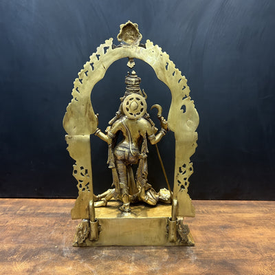 Brass Goddess Large Kali Statue 21 Inch