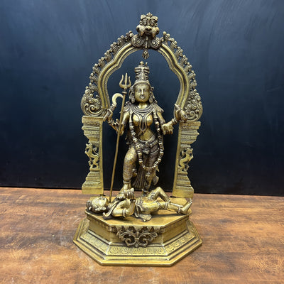 Brass Goddess Large Kali Statue 21 Inch