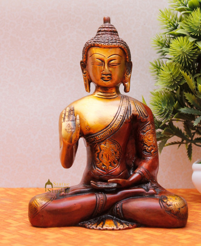 Amazon.com: Goodeco Meditation Small Buddha Statue Figurine -Buddha with  LED Tea Lights Candle Holder,Gift idea,Zen Home Decor Meditation  Accessories,Antique Bronze Look 8