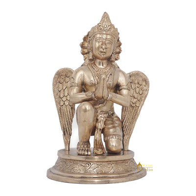 Brass Garuda Idol Vishnu Vehicle Eagle Murti Home Décor Feng Shui Vastu Statue