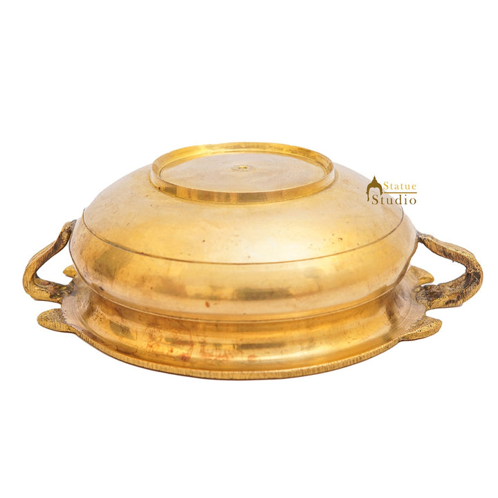 Brass Small Urli Showpiece For Home Table Pooja Room Diwali Décor